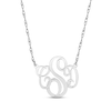 Thumbnail Image 0 of Monogram Double Loop Necklace Sterling Silver 18"