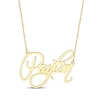 Thumbnail Image 0 of Calligraphy Script Name Necklace 14K Yellow Gold 18"