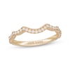 Thumbnail Image 1 of Neil Lane Diamond Scalloped Wedding Band 1/4 ct tw 14K Yellow Gold