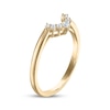Thumbnail Image 2 of Now + Forever Diamond Contour Wedding Band 1/10 ct tw 14K Yellow Gold