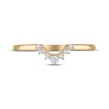 Thumbnail Image 3 of Now + Forever Diamond Contour Wedding Band 1/10 ct tw 14K Yellow Gold