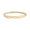 Thumbnail Image 0 of Reaura Crossover Bangle Bracelet Repurposed 14K Yellow Gold