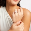 Thumbnail Image 4 of THE LEO Legacy Lab-Grown Diamond Oval-Cut Engagement Ring 2-1/2 ct tw 14K White Gold