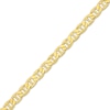 Thumbnail Image 1 of Solid Mariner Chain Necklace 10.1mm 10K Yellow Gold 24"
