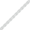 Thumbnail Image 2 of Diamond XO Link Bracelet 1 ct tw 10K White Gold 7"