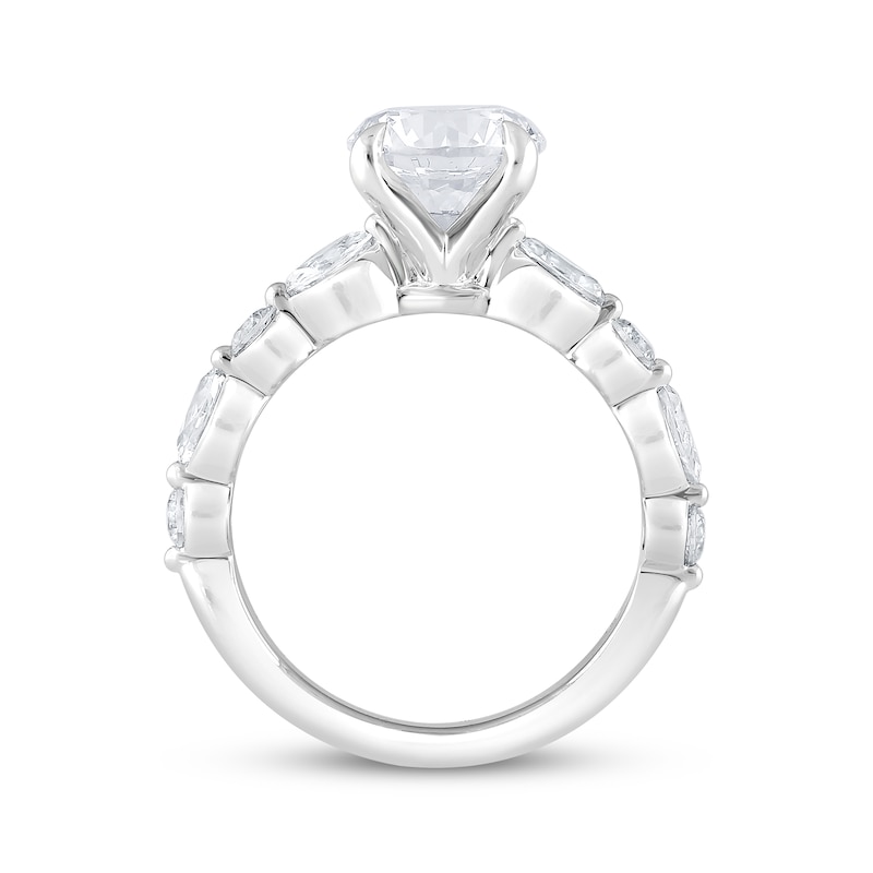 Main Image 3 of Now + Forever Lab-Grown Diamonds Round-Cut Engagement Ring 2-3/4 ct tw 14K White Gold