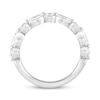 Thumbnail Image 3 of Now + Forever Lab-Grown Diamonds Marquise & Round-Cut Wedding Band 1 ct tw 14K White Gold
