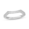 Thumbnail Image 1 of Neil Lane Diamond Contoured Wedding Band 1/4 ct tw 14K White Gold