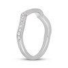 Thumbnail Image 2 of Neil Lane Diamond Contoured Wedding Band 1/4 ct tw 14K White Gold