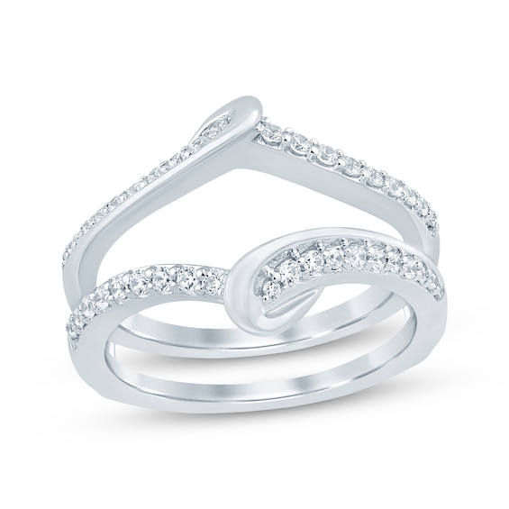 Now + Forever Diamond Enhancer Ring 1/3 ct tw 14K White Gold