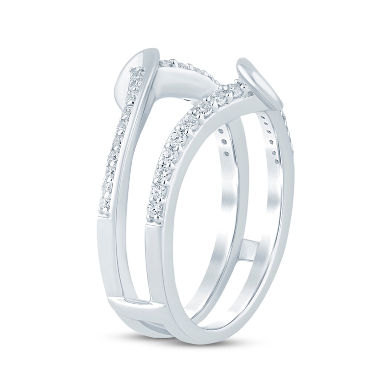 Main Image 2 of Now + Forever Diamond Enhancer Ring 1/3 ct tw 14K White Gold