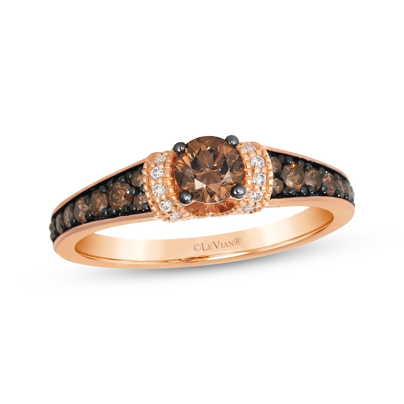 Main Image 1 of Le Vian Diamond Ring 3/4 ct tw 14K Strawberry Gold