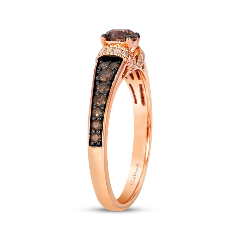 Main Image 2 of Le Vian Diamond Ring 3/4 ct tw 14K Strawberry Gold