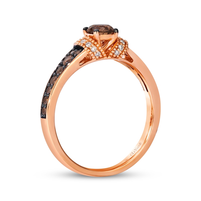 Main Image 3 of Le Vian Diamond Ring 3/4 ct tw 14K Strawberry Gold