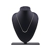 Thumbnail Image 5 of Diamond Graduated Smile Necklace 1/2 ct tw 10K Yellow Gold 18&quot;