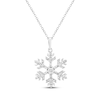 Thumbnail Image 2 of Diamond Snowflake Gift Set 1/5 ct tw Sterling Silver