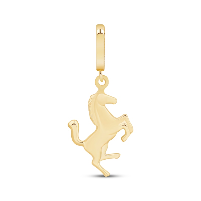 Main Image 1 of Charmed Memories Horse Charm 10K Yellow Gold
