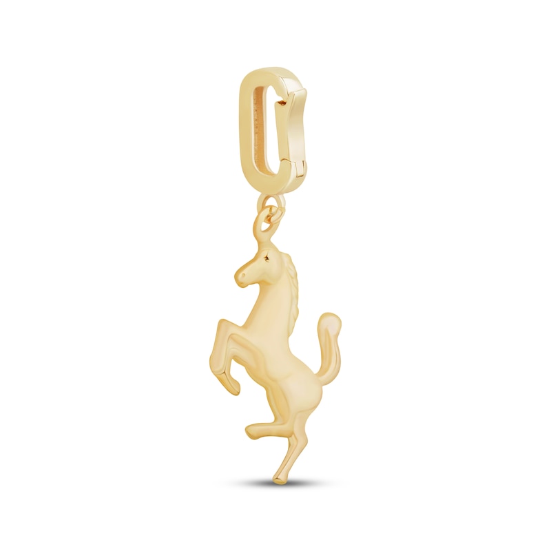 Main Image 3 of Charmed Memories Horse Charm 10K Yellow Gold