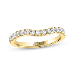 THE LEO Legacy Lab-Grown Diamond Contour Anniversary Ring 1/3 ct tw 14K Yellow Gold