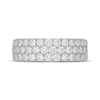 Thumbnail Image 3 of Neil Lane Artistry Heritage Lab-Grown Diamond Three-Row Anniversary Ring 1-1/2 ct tw Platinum