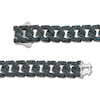 Thumbnail Image 3 of Men's Blue Diamond Chain Link Bracelet 3-1/2 ct tw Sterling Silver 8.5"