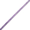Thumbnail Image 2 of STUDIO BY KAY Amethyst Line Bracelet Sterling Silver 7.25"