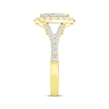 Thumbnail Image 3 of Now + Forever Marquise-Cut Diamond Halo Engagement Ring 1 ct tw 14K Yellow Gold