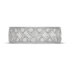 Thumbnail Image 3 of Neil Lane Artistry Men's Baguette & Round-Cut Lab-Grown Diamond Wedding Band 1-1/4 ct tw 14K White Gold