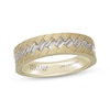 Thumbnail Image 1 of Neil Lane Artistry Men's Baguette-Cut Lab-Grown Diamond Wedding Band 1 ct tw 14K Yellow Gold