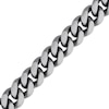 Thumbnail Image 1 of 9mm Diamond-Cut Miami Cuban Curb Chain Bracelet Solid Sterling Silver 8.5"