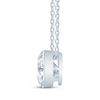 Thumbnail Image 3 of KAY Lab-Grown Diamonds Round-Cut Solitaire Necklace 1 ct tw 10K White Gold 18"