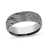 Thumbnail Image 1 of Now + Forever Men's Mokumé Gane-Look Wedding Band Tungsten Carbide 8mm