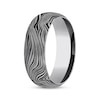 Thumbnail Image 2 of Now + Forever Men's Mokumé Gane-Look Wedding Band Tungsten Carbide 8mm