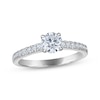Thumbnail Image 1 of KAY Signature Collection Round-Cut Diamond Engagement Ring 1 ct tw 14K White Gold