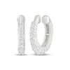 Thumbnail Image 1 of KAY Lab-Grown Diamonds Clip On Hoop Earrings 1/2 ct tw 10K White Gold