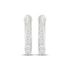 Thumbnail Image 2 of KAY Lab-Grown Diamonds Clip On Hoop Earrings 1/2 ct tw 10K White Gold