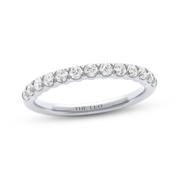 THE LEO Diamond Certified Wedding Band 1/2 ct tw 14K White Gold