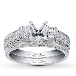 Neil Lane Bridal Setting 3/4 ct tw Diamonds 14K White Gold