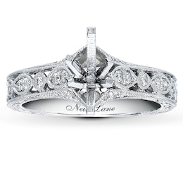 Neil Lane Ring Setting 1/4 ct tw Diamonds 14K White Gold
