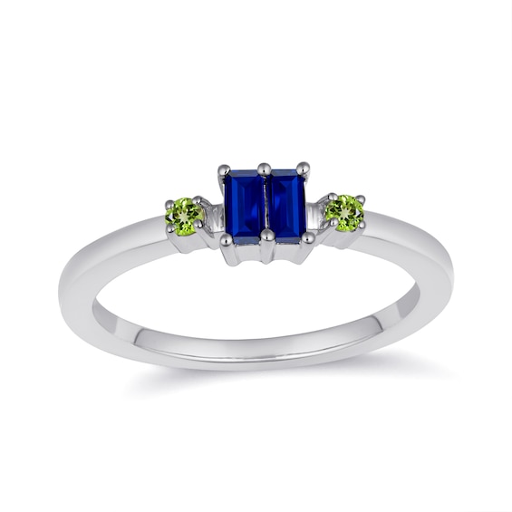 Couple's Birthstone Ring (2 Stones)