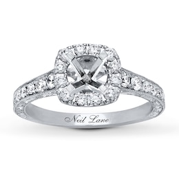Neil Lane Ring Setting 5/8 ct tw Diamonds 14K White Gold