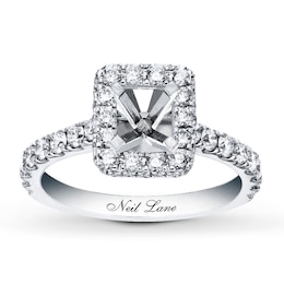 Neil Lane Ring Setting 1 ct tw Diamonds 14K White Gold