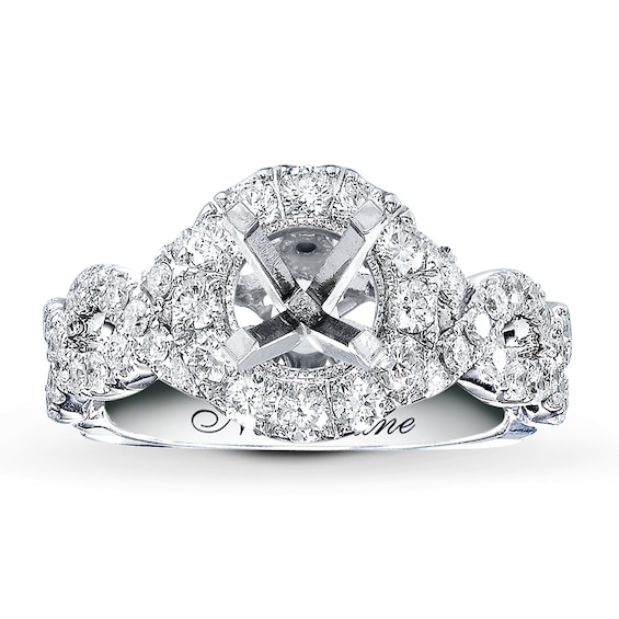 Neil Lane Ring Setting 1 ct tw Diamonds 14K White Gold