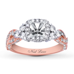 Neil Lane Ring Setting 1 ct tw Diamonds 14K Two-Tone Gold