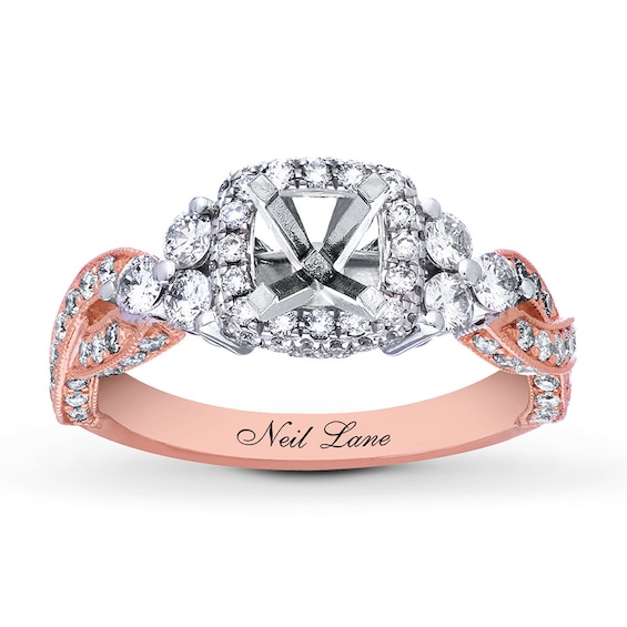 Neil Lane Ring Setting 1 ct tw Diamonds 14K Two-Tone Gold