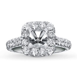 Neil Lane Ring Setting 1 ct tw Diamonds 14K White Gold