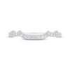 Thumbnail Image 3 of Now + Forever Diamond Contour Wedding Band 1/5 ct tw 14K White Gold