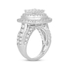 Thumbnail Image 1 of Princess-Cut Multi-Diamond Center Engagement Ring 3 ct tw 10K White Gold