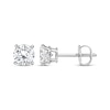 Thumbnail Image 1 of KAY Lab-Grown Diamonds Round-cut Solitaire Stud Earrings 1-1/2 ct tw 14K White Gold (I/SI2)