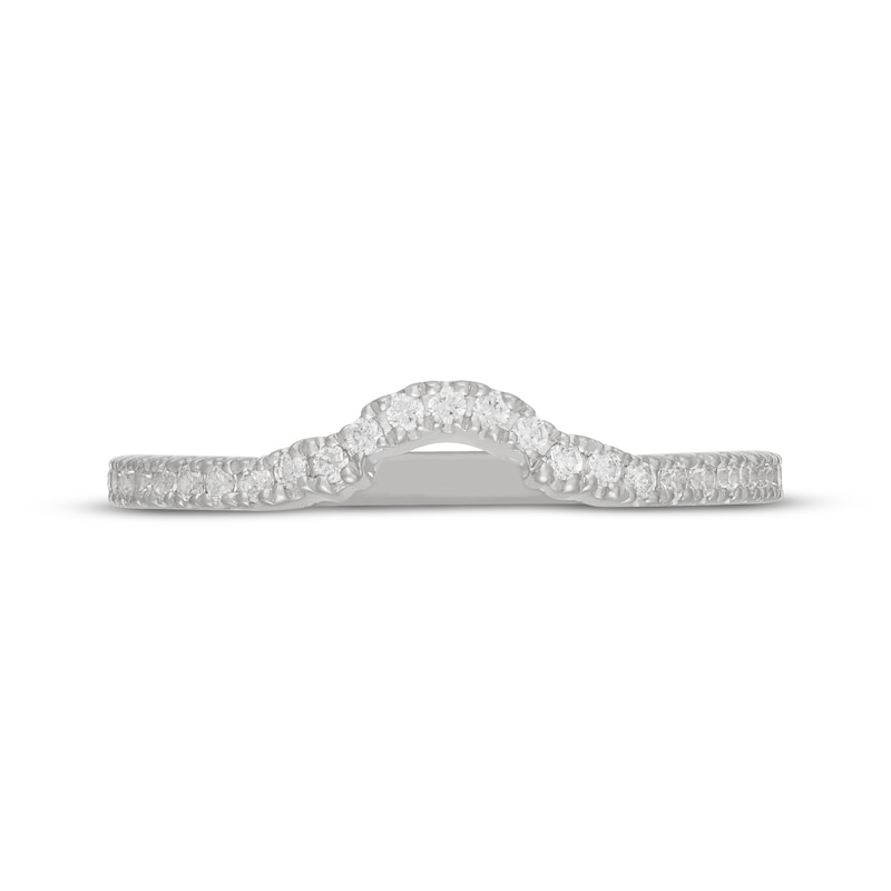 Main Image 9 of Neil Lane Diamond Contour Wedding Band 1/5 ct tw 14K White Gold